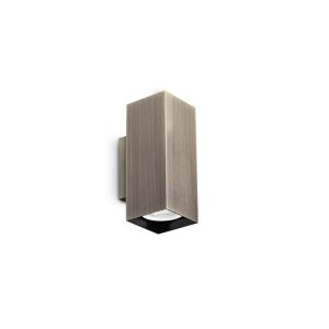 Светильник настенный Ideal Lux Look AP2 Square D60 H150 Античная латунь GU10 370231