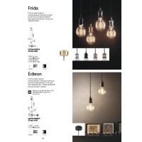Светильник подвесной Ideal Lux Frida SP1 Медь E27 122106