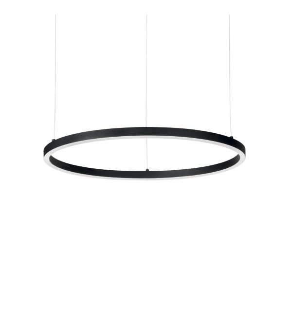 Люстра подвесная Ideal Lux Oracle Slim SP D070 Round On-Off Черный 3000К 229515