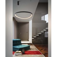Люстра подвесная Ideal Lux Gemini SP D081 On-Off 3000K Черный LED 247281