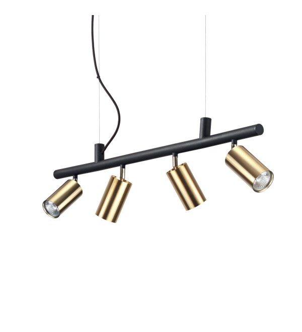 Светильник подвесной Ideal Lux Dynamite SP4 Латунь GU10 244624