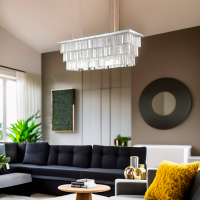 Люстра подвесная Ideal Lux Martinez SP8 Хром E14 166360