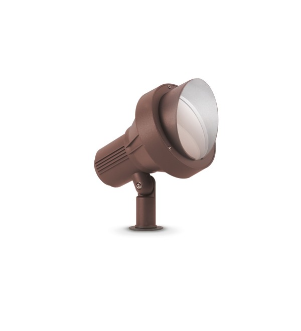 Прожектор уличный грунтовый Ideal Lux Terra PR1 Big Кофе E27 321622