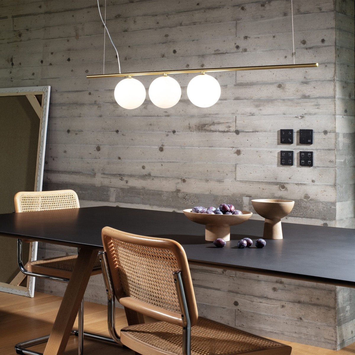 Люстра подвесная Ideal Lux Perline SP3 Латунь G9 282114