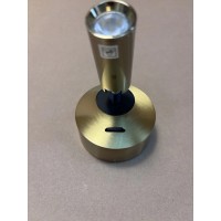 Светильник настенный Ideal Lux Bean AP Round Латунь 3000К 260624