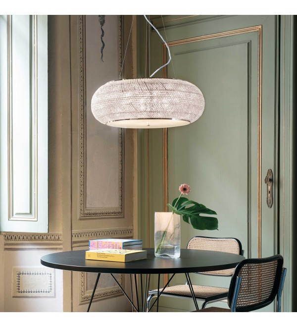 Люстра подвесная Ideal Lux Pasha SP14 Золото E14 164984