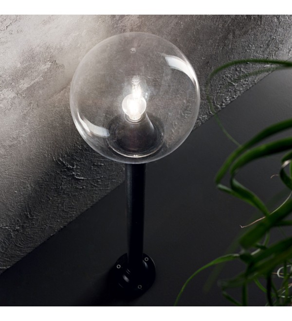 Светильник садово-парковый Ideal Lux Classic Globe PT1 Черный E27 187549