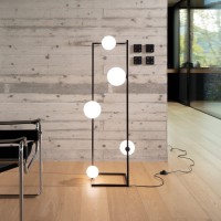 Торшер напольный Ideal Lux Angolo PT5 Латунь G9 284354