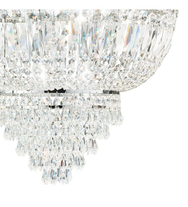 Люстра потолочная Ideal Lux Dubai PL6 Хром E14 207186