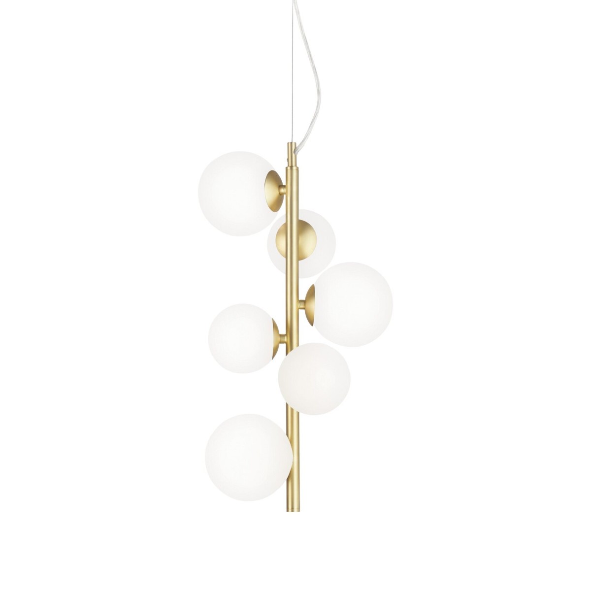 Люстра подвесная Ideal Lux Perlage SP6 Белый G9 283821