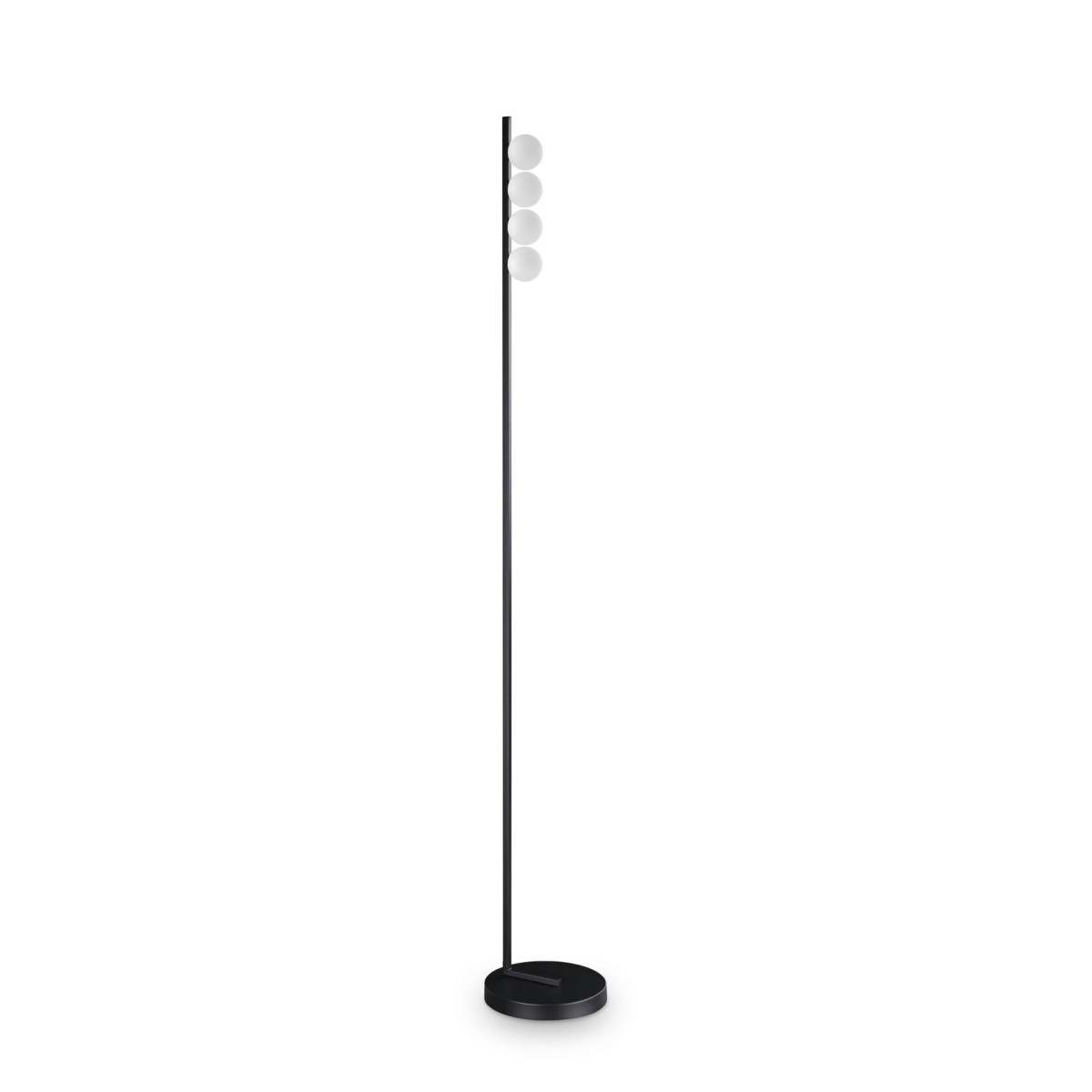 Торшер напольный Ideal Lux Binomio LED PT4 Черный 3000К 313313
