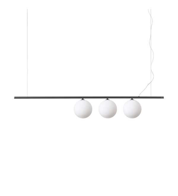 Люстра подвесная Ideal Lux Perline SP3 Черный G9 307008