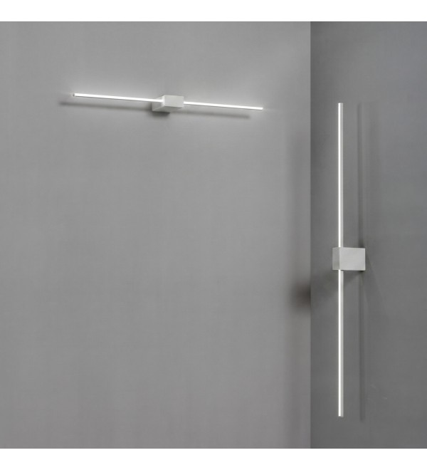 Светильник настенный Ideal Lux Essence AP Square D115 Luce Dir. 3000K Белый 327945