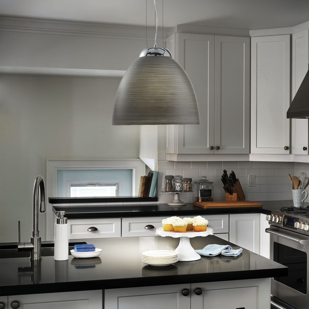 Светильник подвесной Ideal Lux Tolomeo SP1 Серый E27 001821
