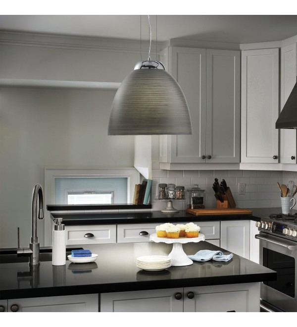 Светильник подвесной Ideal Lux Tolomeo SP1 Серый E27 001821