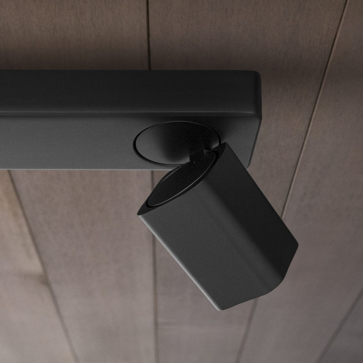 Светильник потолочный Ideal Lux Rudy PL4 Square Черный GU10 321523