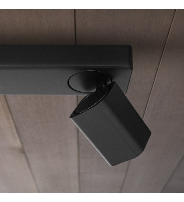 Светильник потолочный Ideal Lux Rudy PL4 Square Черный GU10 321523