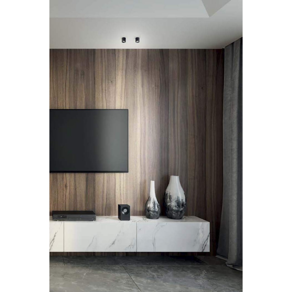 Светильник потолочный Ideal Lux Nitro PL D10 Round 3000K LED Белый мат. 319568