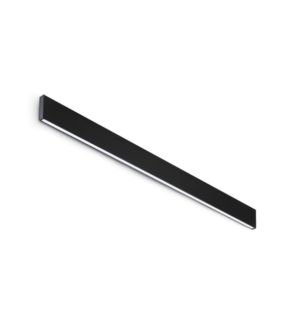 Светильник настенный Ideal Lux Steel AP1 D20 Mono-Emission Wide 3000K Черный Димм 367576