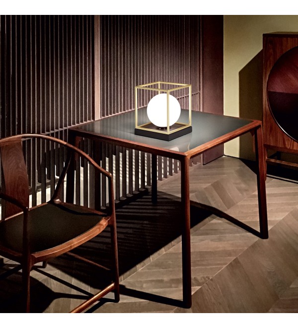 Лампа настольная Ideal Lux Lingotto TL1 Big Латунь E14 251127