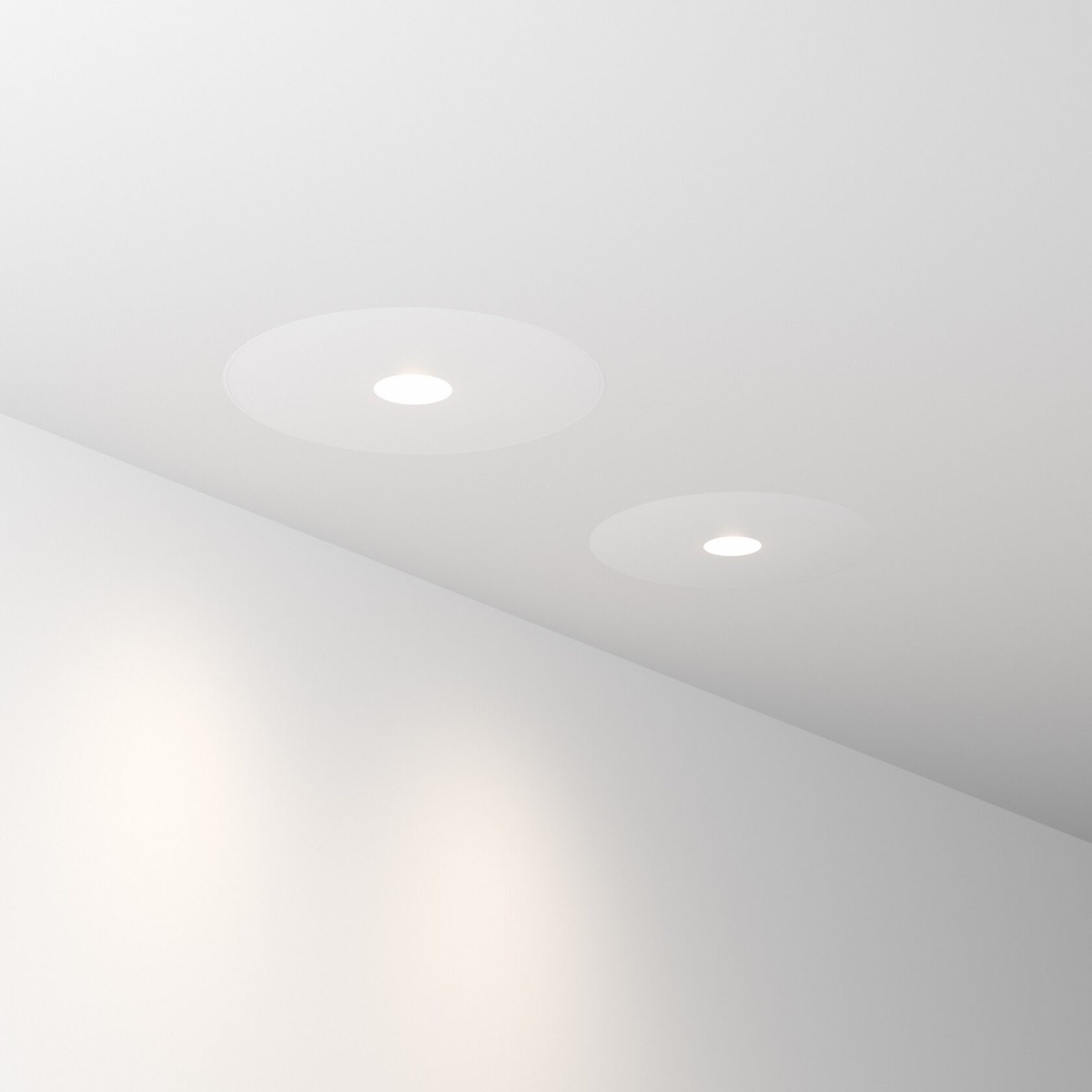 Светильник встраиваемый Ideal Lux Infinity FI Trimless 07W 3000K LED Черный 356129