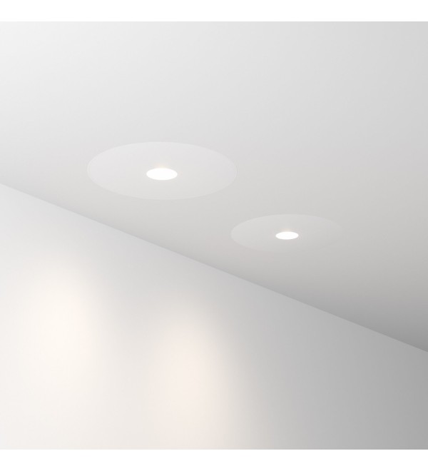 Светильник встраиваемый Ideal Lux Infinity FI Trimless 07W 3000K LED Черный 356129