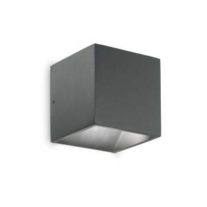 Светильник уличный настенный Ideal Lux Rubik AP Антрацит 3000К LED 247083