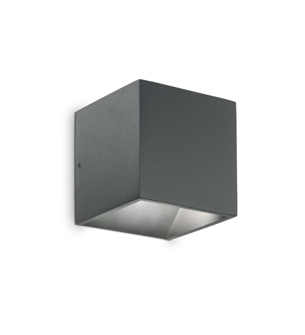 Светильник уличный настенный Ideal Lux Rubik AP Антрацит 3000К LED 247083