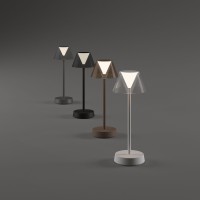 Светильник настольный Ideal Lux Lolita TL Белый Аккумулятор 3000К LED 286723