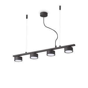 Люстра подвесная Ideal Lux Minor SP4 Linear Черный GX53 235455