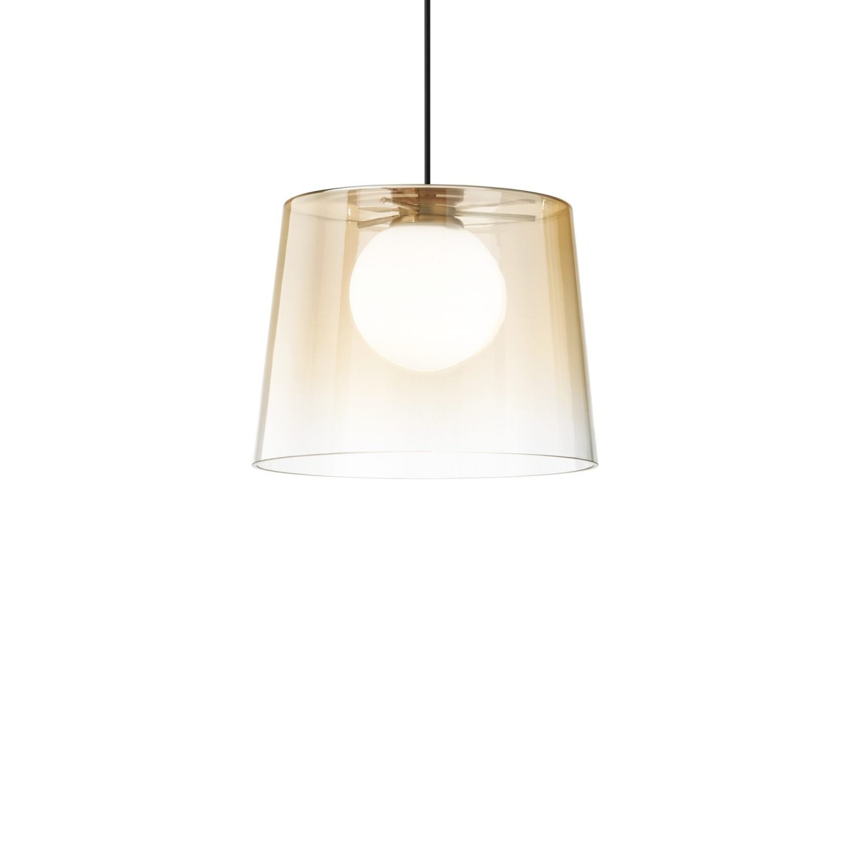 Светильник подвесной Ideal Lux Fade SP1 Янтарный G9 271316