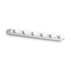 Светильник настенный Ideal Lux Prive AP6 Хром E14 045627