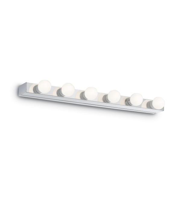 Светильник настенный Ideal Lux Prive AP6 Хром E14 045627