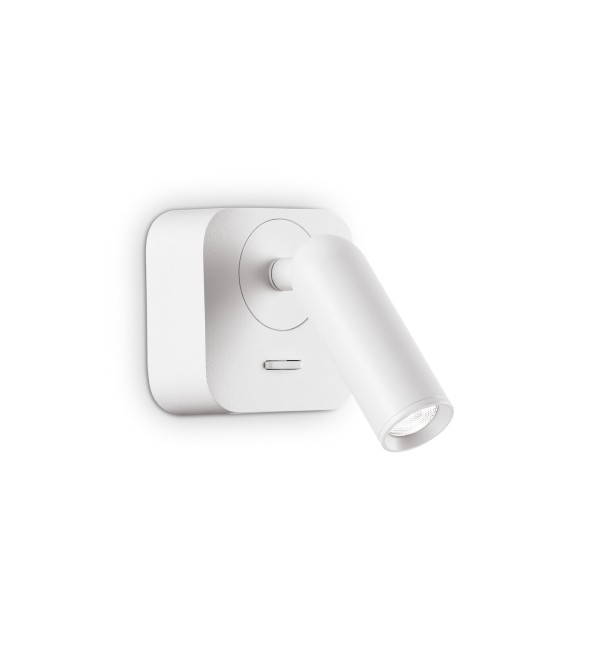 Светильник настенный Ideal Lux Bean AP Square Белый 3000К 260648