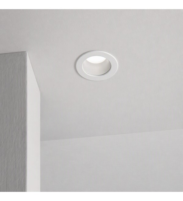 Светильник встраиваемый Ideal Lux Quark FI 9.0W 3000K LED Белый 344836