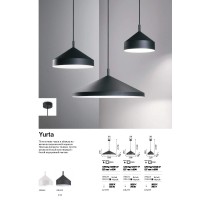 Светильник подвесной Ideal Lux Yurta SP1 D30 Белый E27 285153