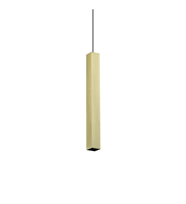 Светильник подвесной Ideal Lux Look SP01 Square D4.0 H040 Латунь GU10 366982