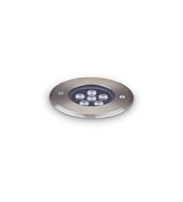 Светильник уличный встраиваемый Ideal Lux Floor PT D12 Сталь 3000К 255668