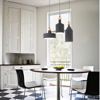 Светильник подвесной Ideal Lux Triade-3 SP1 Темно / Серый E27 221496