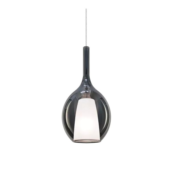 Светильник подвесной Ideal Lux Kalique SP1-2 D18 Серый E27 359984