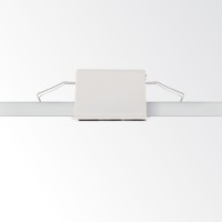 Светильник встраиваемый Ideal Lux Lika FI Slim Square 10W 3000K LED Черный 369518
