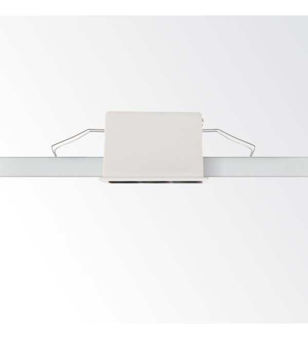 Светильник встраиваемый Ideal Lux Lika FI Slim Square 10W 3000K LED Черный 369518