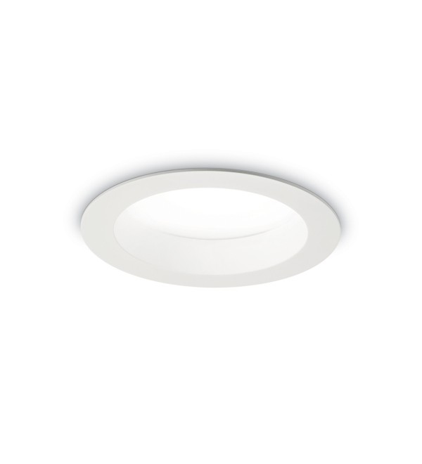 Светильник встраиваемый Ideal Lux Basic FI Wide 15W 3000K Белый LED 193526