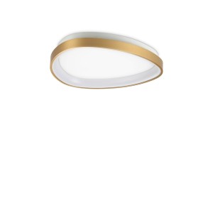 Люстра потолочная Ideal Lux Gemini PL D042 On-Off 3000K Латунь LED 328034