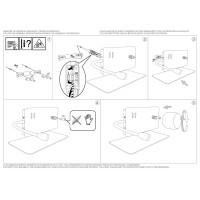 Светильник настенный Ideal Lux Book-1 AP G9/LED Черный