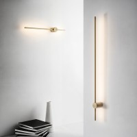 Светильник настенный Ideal Lux Essence AP Round D115 luce ind. 3000К LED Латунь 371719