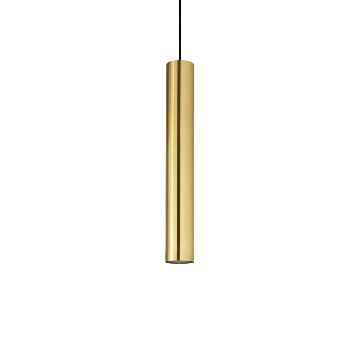 Светильник подвесной Ideal Lux Look SP1 Round D60 H400 Латунь GU10 259239