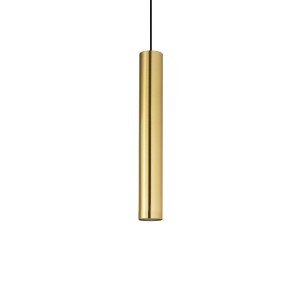 Светильник подвесной Ideal Lux Look SP1 Round D60 H400 Латунь GU10 259239