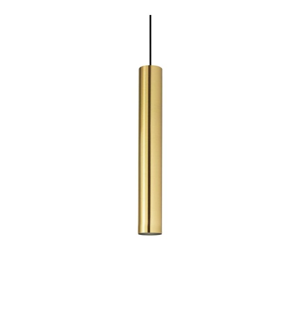 Светильник подвесной Ideal Lux Look SP1 Round D60 H400 Латунь GU10 259239