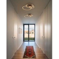 Люстра потолочная Ideal Lux Frame PL Сerchio Черный 3000К 269825